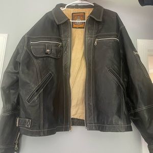 Vintage Genuine Leather Jacket